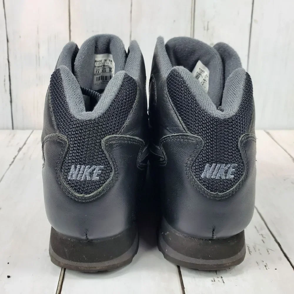 Nike Caldera Hiker Boots Mens Sz 7.5 Black Camping Sneakerboot Shoes 313500-001